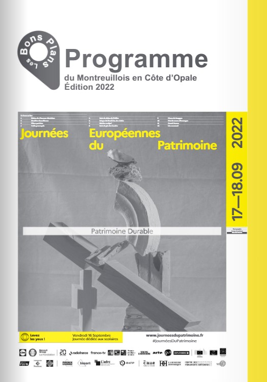 Programme Journées Européennes du Patrimoine 2022- Montreuillois