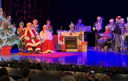 Arrivée magique du Père Noël