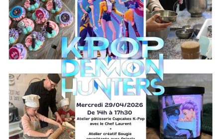 Stage k-Pop/Cupcakes + Bougie + Goûter/Karaoké