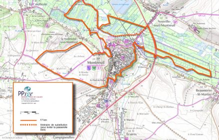 Autour des remparts de Montreuil
