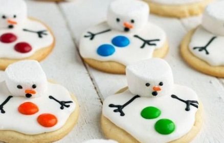 Cookie Bonhomme de Neige