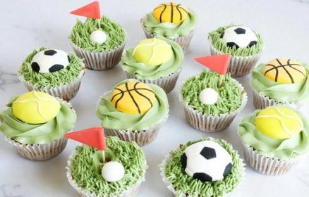 Cupcakes Foot et Sports : Fetes des Pères
